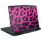 Pink Leopard Spots Dell Alienware Skin